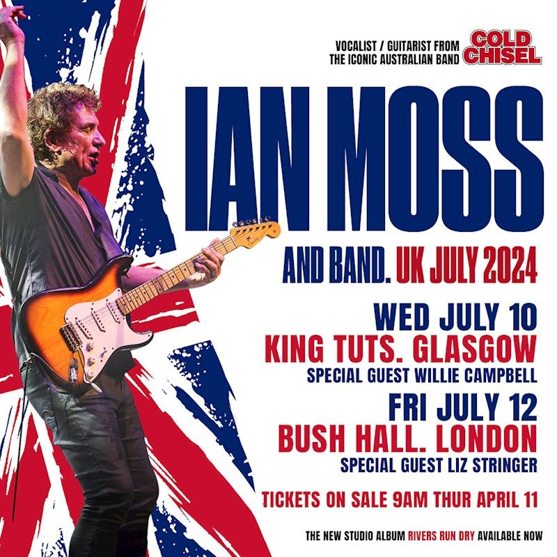 Ian Moss and Band Tour Art