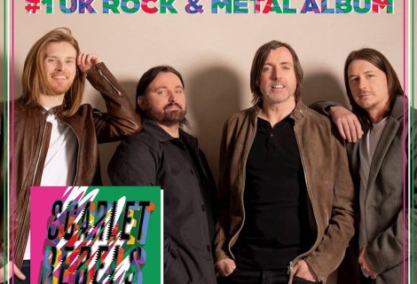 Scarlet Rebels Land #15 in the UK Official Album Charts, Clinching a #1 in the Official Rock Charts